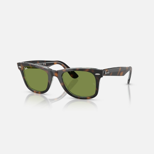 ORIGINAL WAYFARER CLASSIC, RB2140 14134E 50-22, Frame Polished Dark Havana On Multicolor Lenses Green