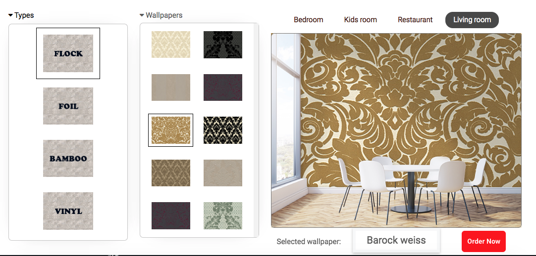 WooCommerce Room Wallpaper Visualizer - 2