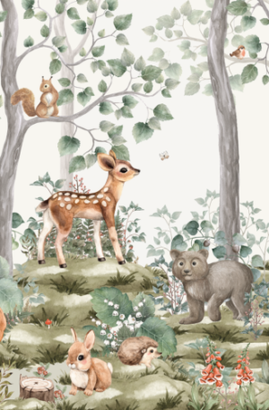 MURAL DECORATIVO WOODLAND 2